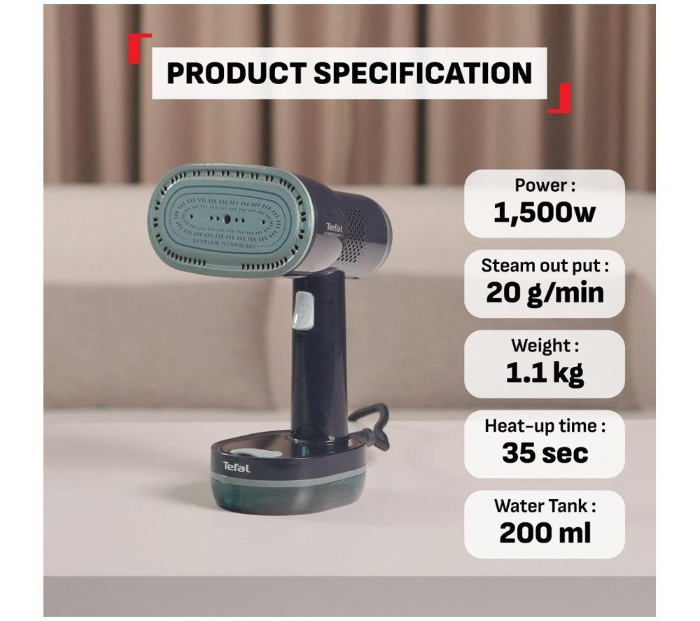TEFAL AeroSteam S DT9314G1 Clothes Steamer - Black image number 2 of 7