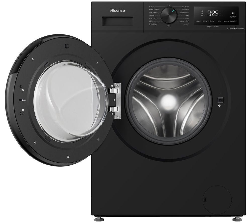 HISENSE 1i Series WF1I9042BBP2 9 kg 1400 Spin Washing Machine - Black