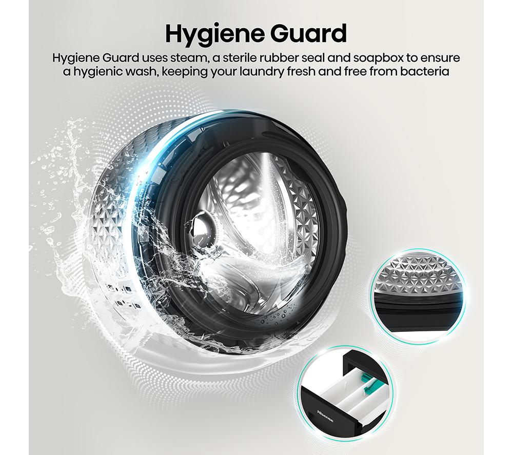 HISENSE 1i Series WF1I9042BBP2 9 kg 1400 Spin Washing Machine - Black image number 15 of 24