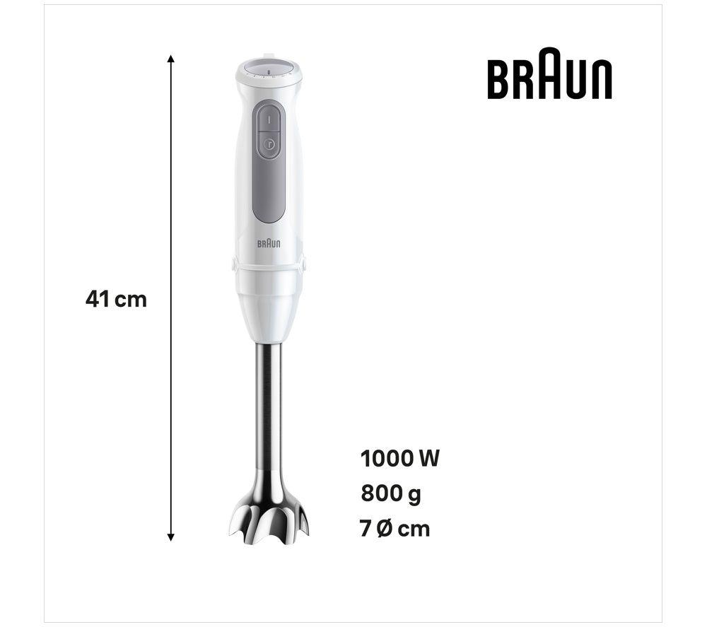 BRAUN MultiQuick MQ50001 Hand Blender - White image number 3 of 5
