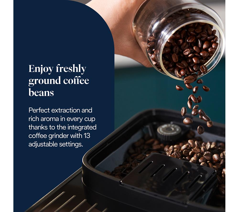 DELONGHI Magnifica Duo ECAM330.80.TXB Bean to Cup Coffee Machine - Titanium image number 4 of 5