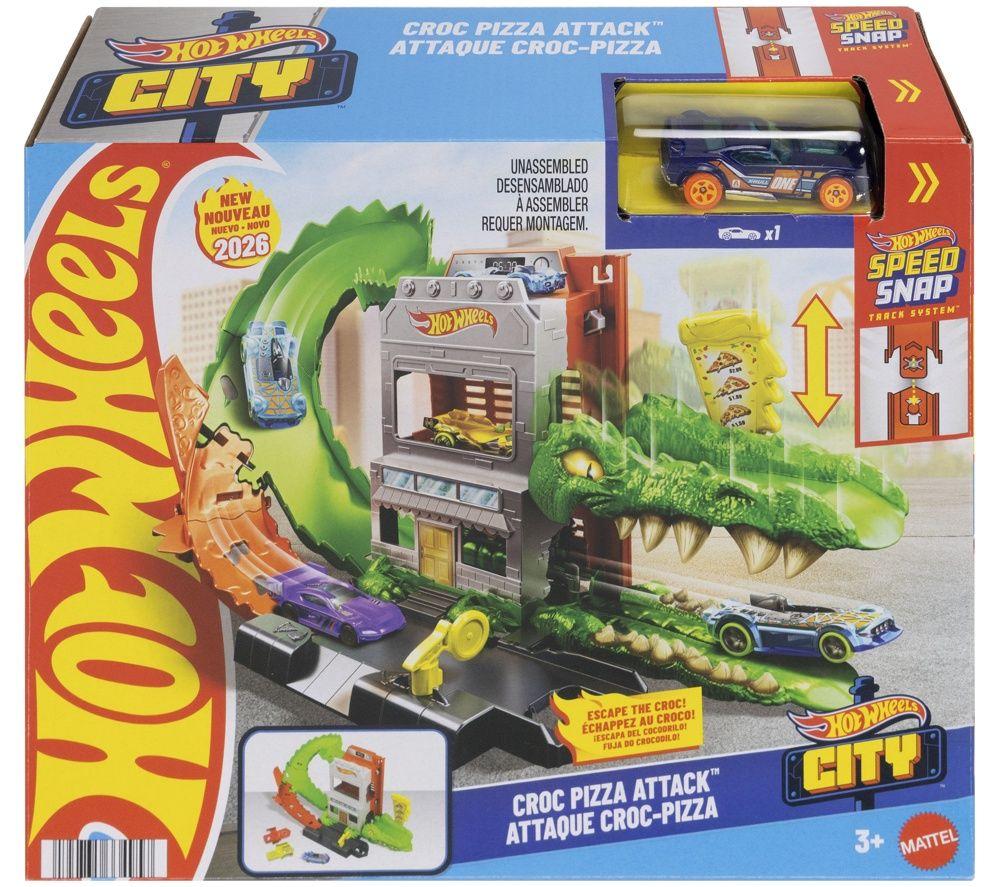 HOT WHEELS City Croc Pizza Attack Playset image number 3 of 5
