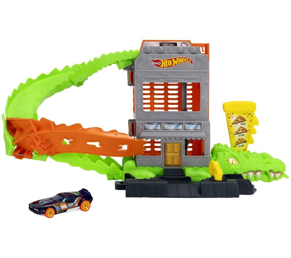 HOT WHEELS City Croc Pizza Attack Playset image number 4 of 5