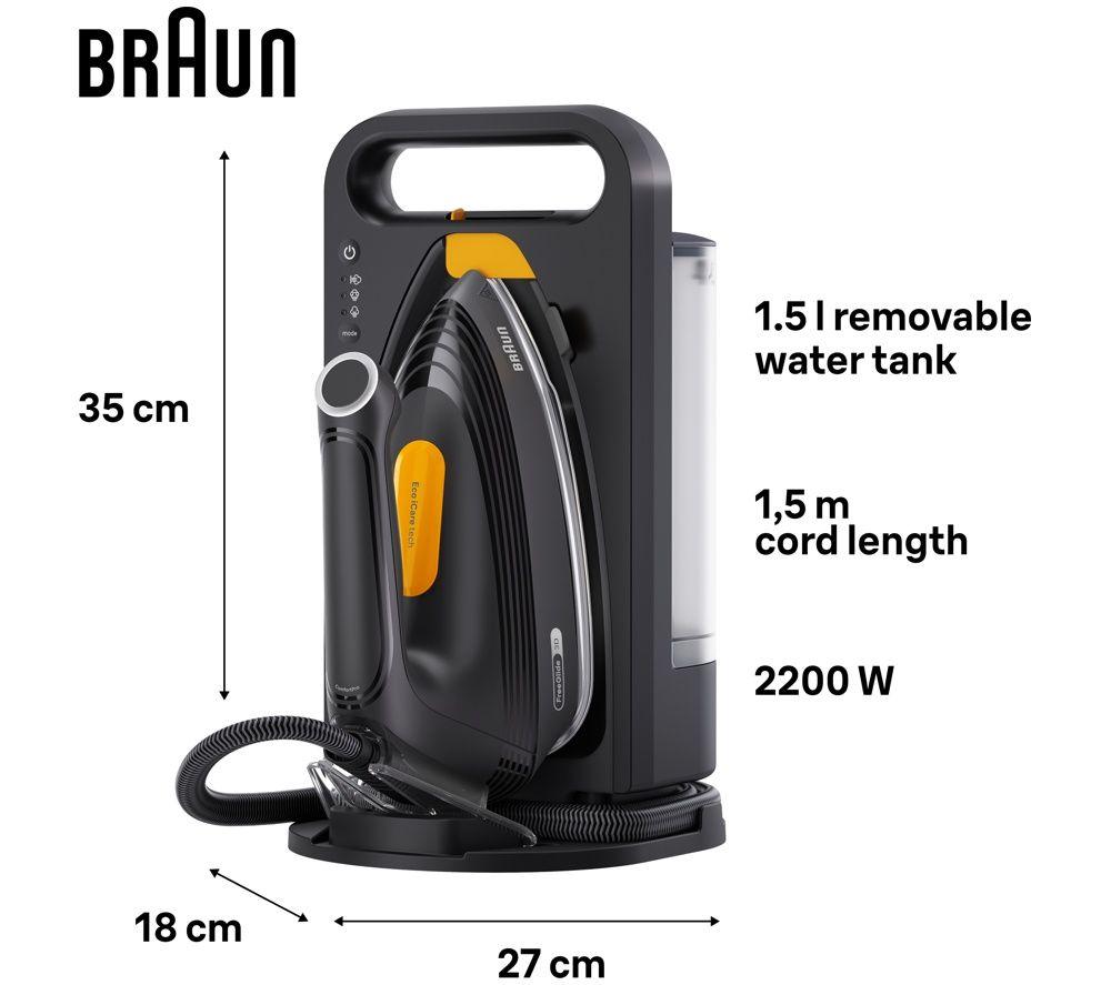 BRAUN UpStyle 2 IS2755 Steam Generator Iron - Black image number 2 of 6