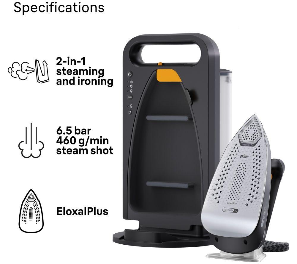 BRAUN UpStyle 2 IS2755 Steam Generator Iron - Black image number 3 of 6