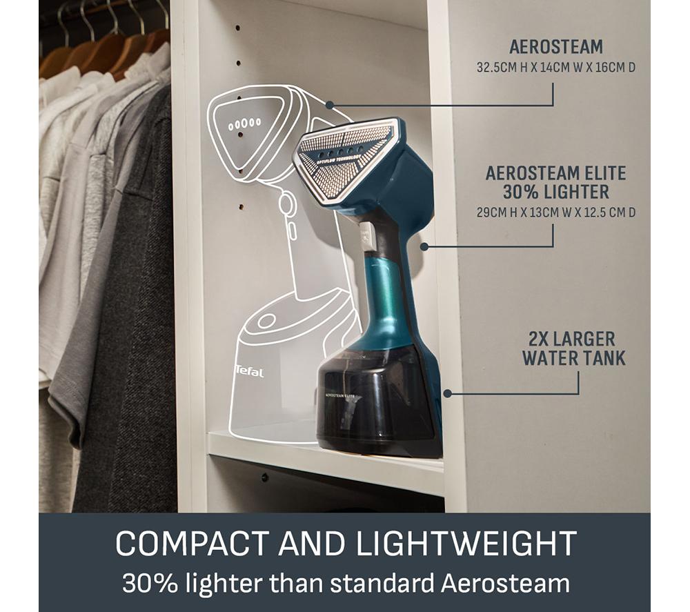 TEFAL Aerosteam Elite DT9930G1 Clothes Steamer - Blue image number 8 of 13