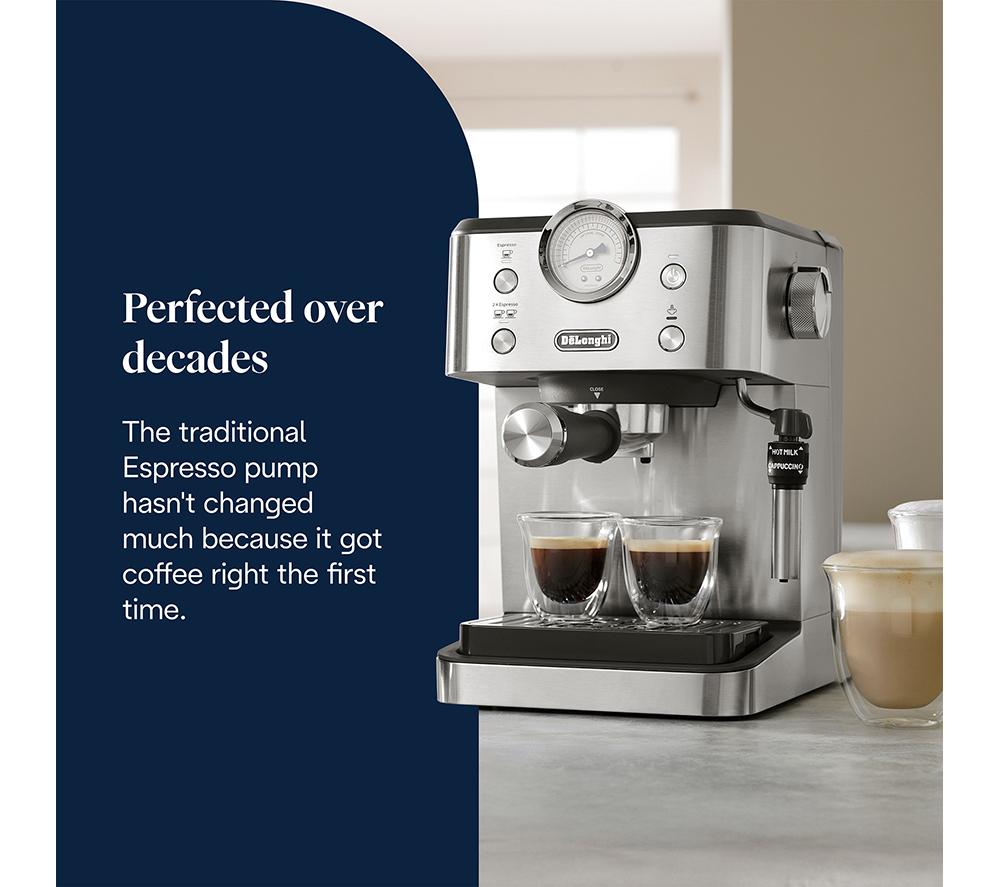 DELONGHI Linea Classics EM450.M Coffee Machine - Metal image number 2 of 8