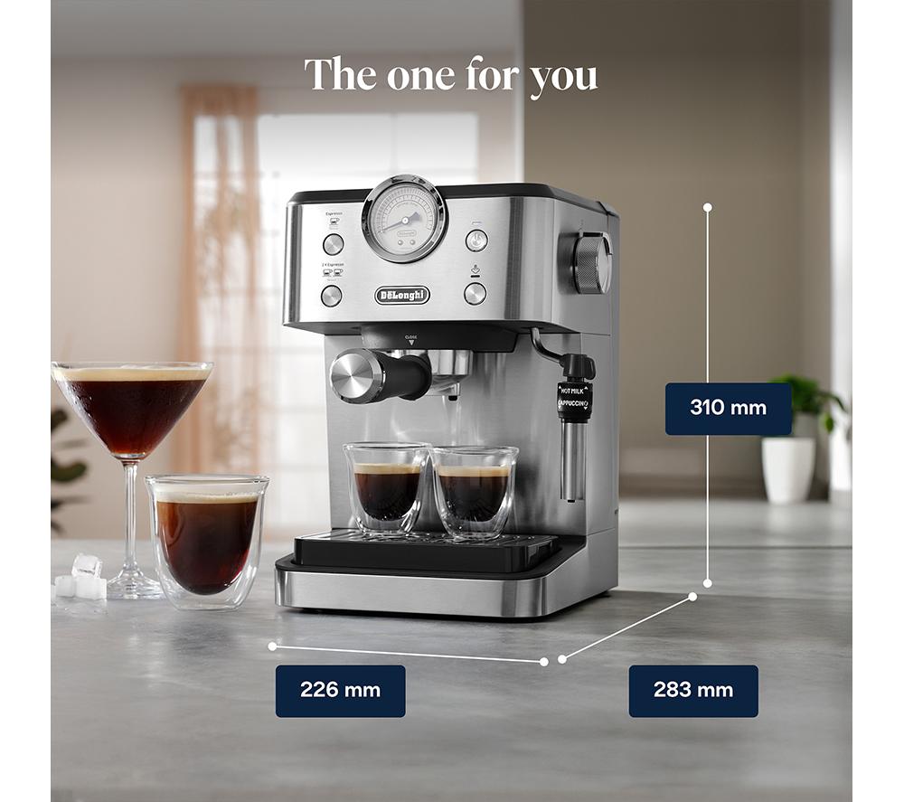 DELONGHI Linea Classics EM450.M Coffee Machine - Metal image number 7 of 8