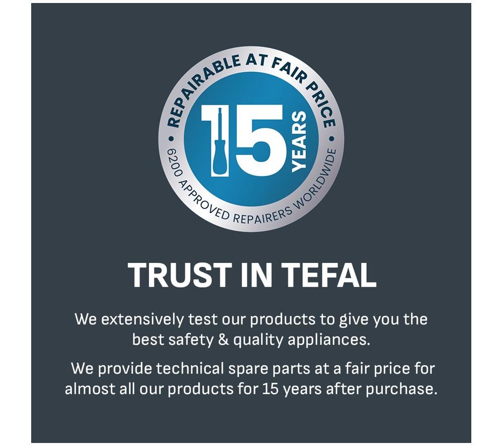 TEFAL Ultimate Pure+ FV9853G0 Steam Iron - Blue image number 10 of 10