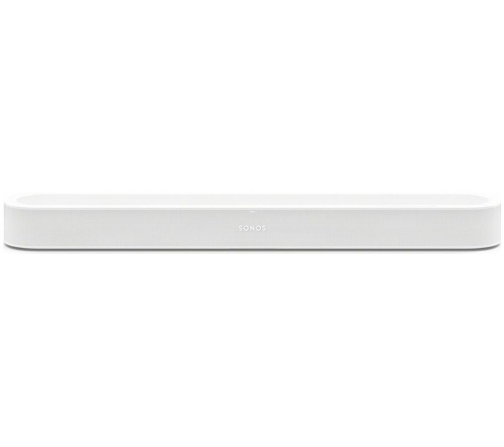 SONOS Beam Ultra 7.1.2 Compact Sound Bar with Dolby Atmos - White image number 3 of 4