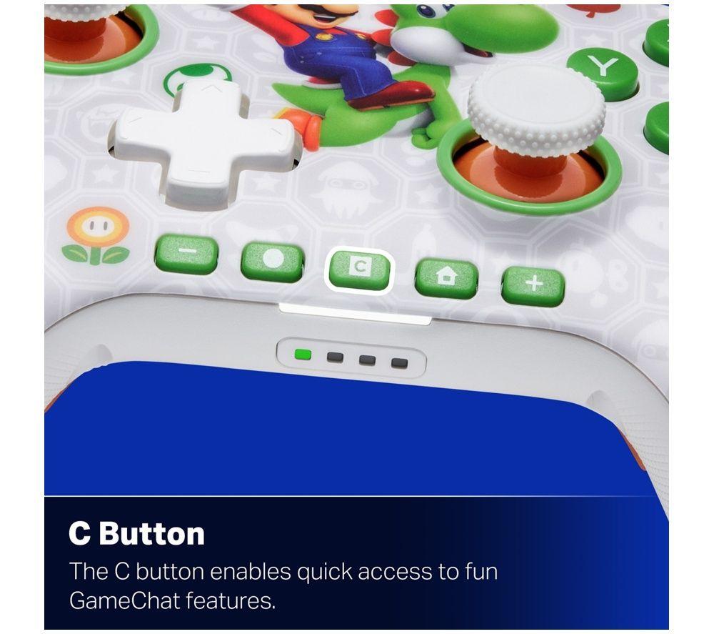 POWERA Advantage Wireless Controller for Nintendo Switch 2 - Mario & Yoshi image number 6 of 6