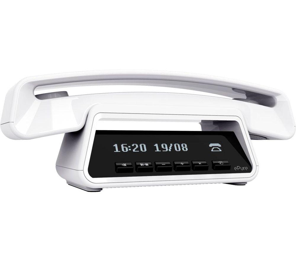 ALCATEL ePure Premium Cordless Phone - Headset, White image number 3 of 8