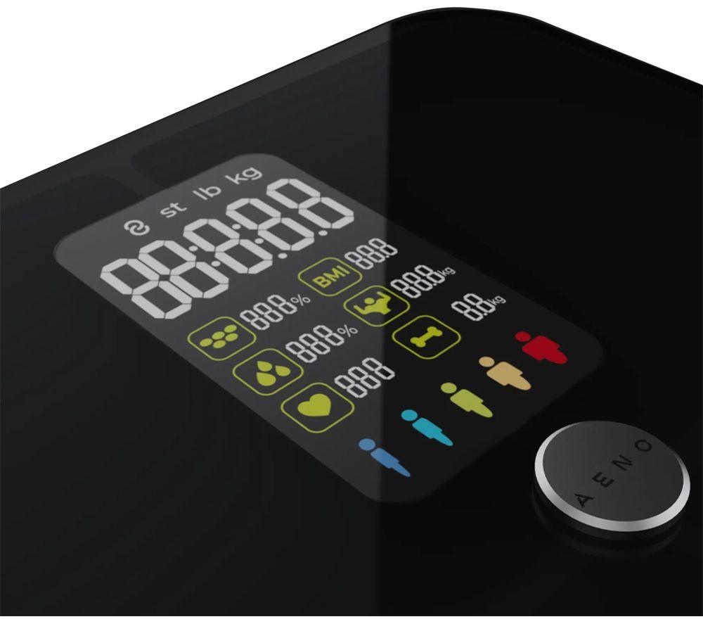 AENO BS2S ABS0002S Smart Bathroom Scale - Black image number 8 of 8