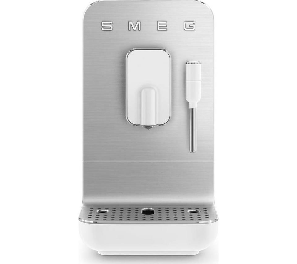 SMEG BCC12WHMUK Bean to Cup Coffee Machine - White