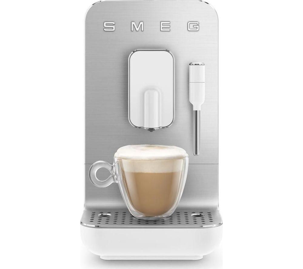 SMEG BCC12WHMUK Bean to Cup Coffee Machine - White image number 5 of 10