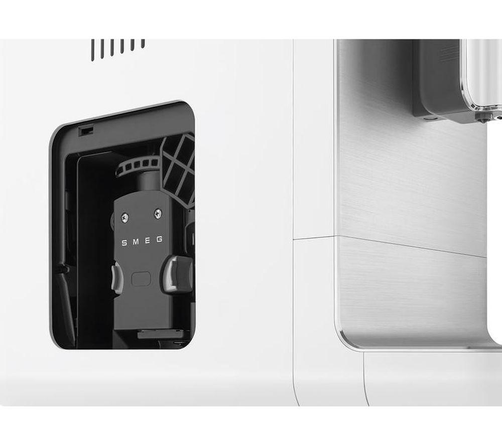 SMEG BCC12WHMUK Bean to Cup Coffee Machine - White image number 8 of 10