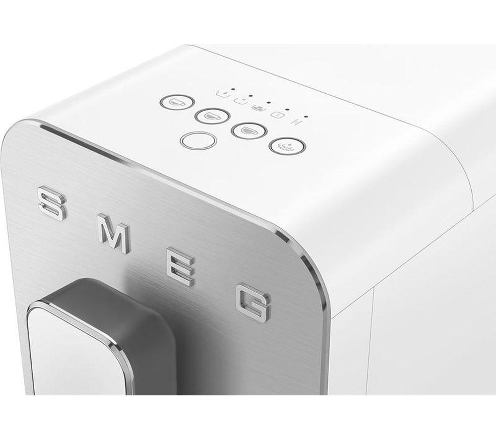 SMEG BCC12WHMUK Bean to Cup Coffee Machine - White image number 9 of 10