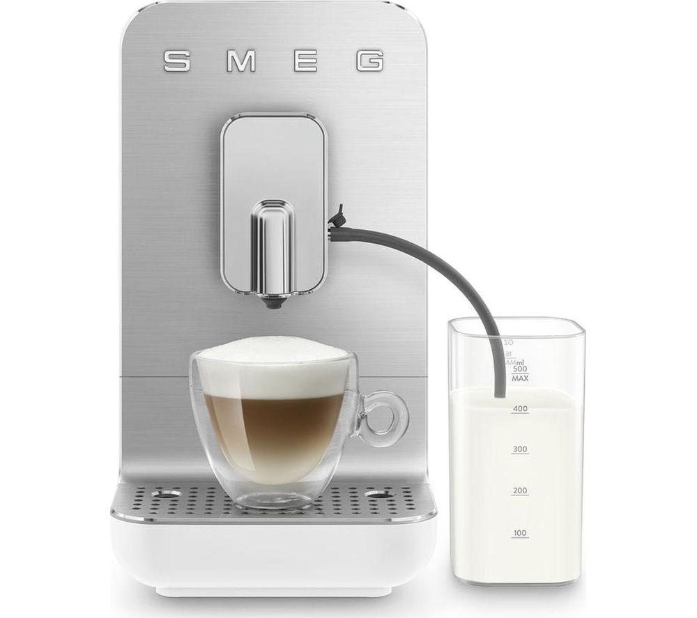SMEG Collezione BCC13WHMUK Bean to Cup Coffee Machine - Matte White image number 6 of 10