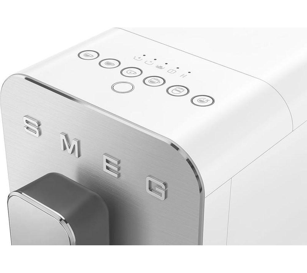 SMEG Collezione BCC13WHMUK Bean to Cup Coffee Machine - Matte White image number 7 of 10