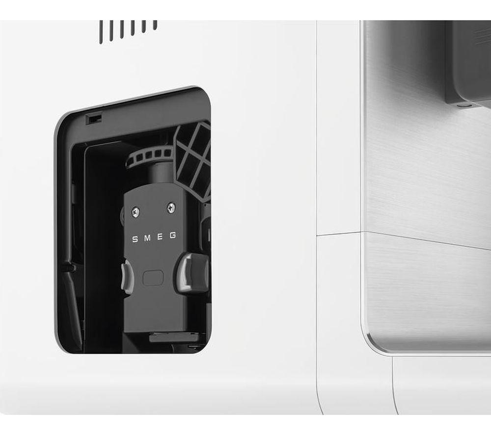 SMEG Collezione BCC13WHMUK Bean to Cup Coffee Machine - Matte White image number 9 of 10