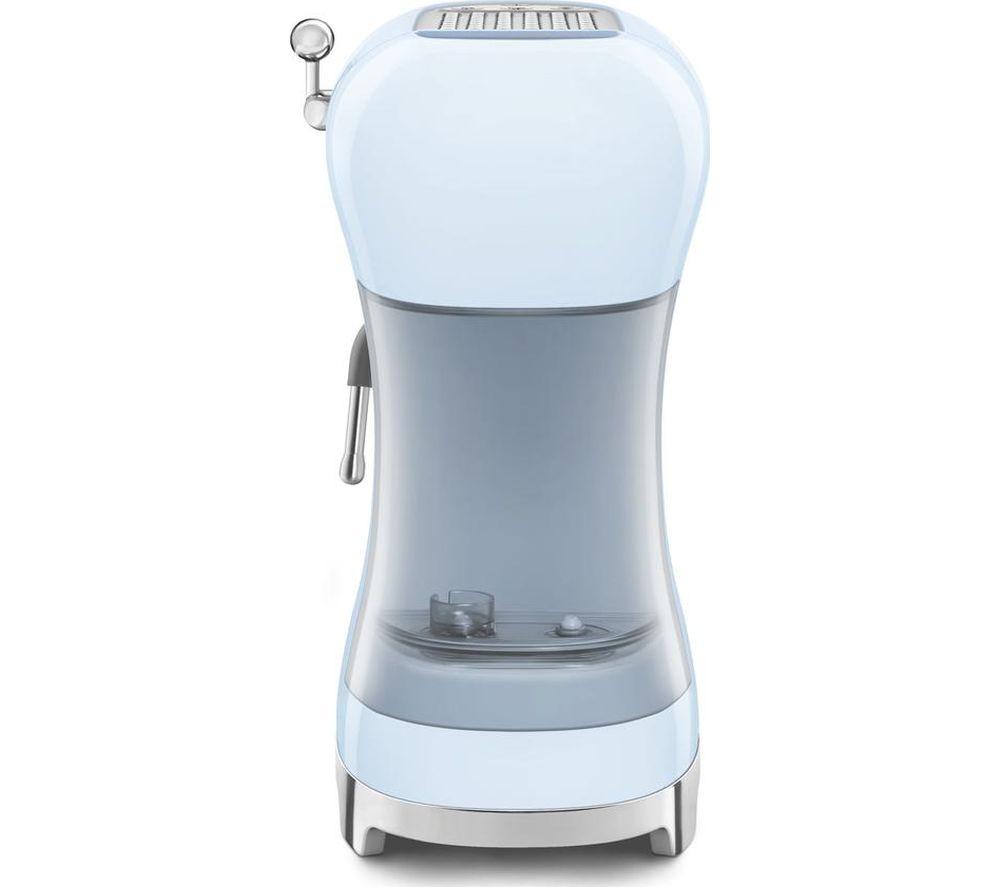 SMEG 50s Style ECF02PBUK Coffee Machine &ndash; Pastel Blue image number 9 of 9
