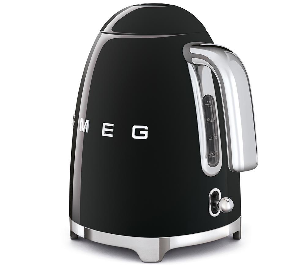 SMEG 50s Style KLF03BLMUK Jug Kettle - Black image number 2 of 3
