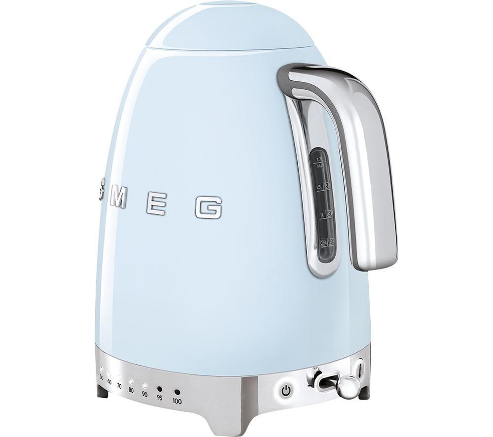 SMEG 50's Style KLF04PBUK Jug Kettle - Pastel Blue image number 3 of 3
