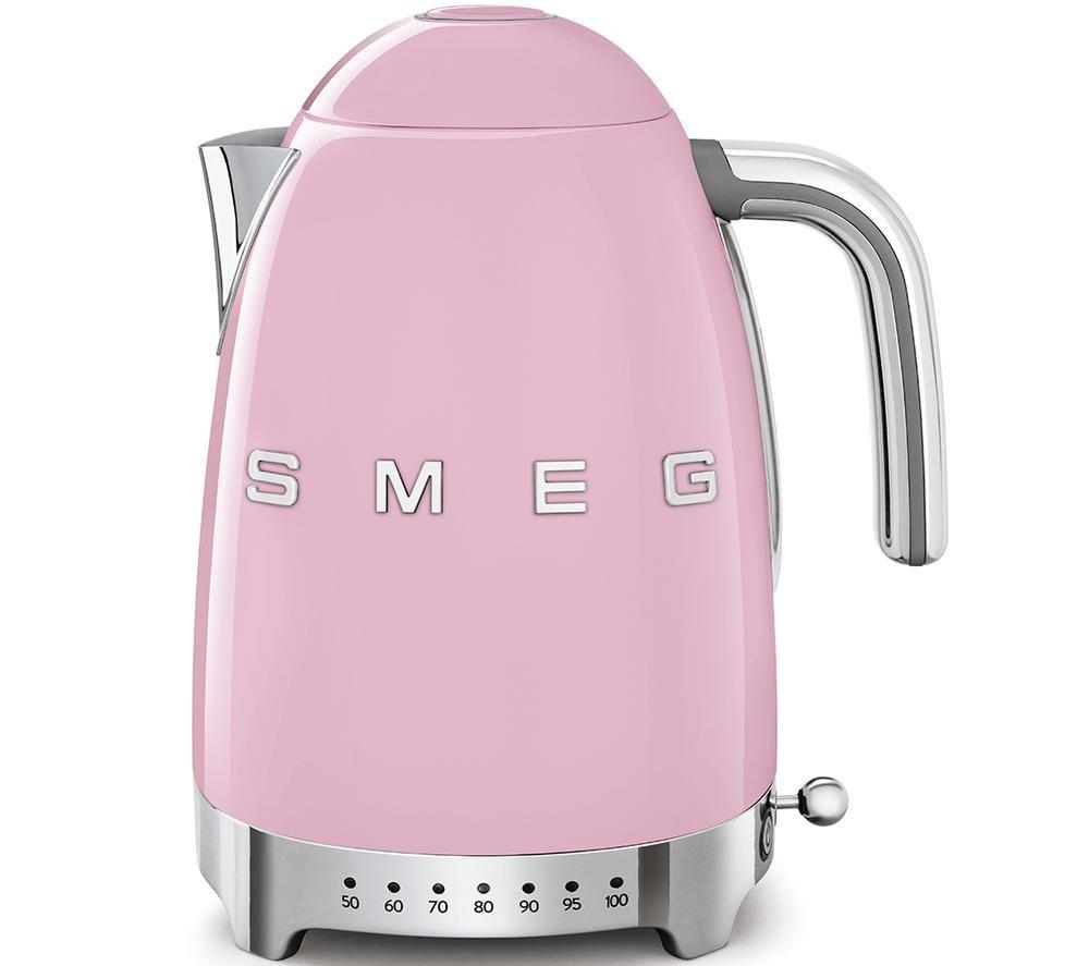 SMEG 50's Style KLF04PKUK Jug Kettle - Pink image number 2 of 4