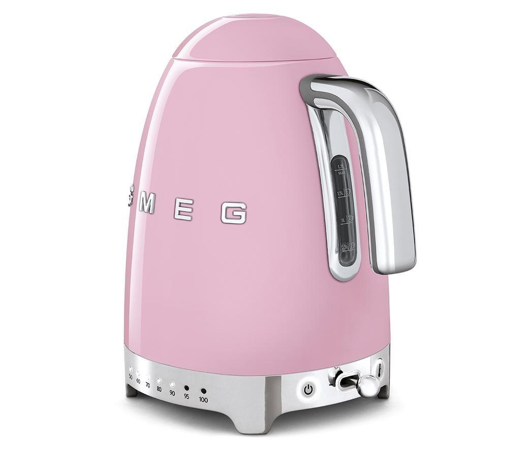 SMEG 50's Style KLF04PKUK Jug Kettle - Pink image number 3 of 4