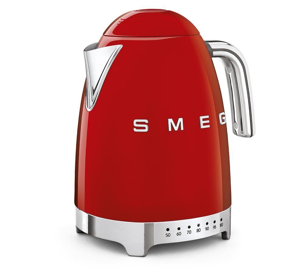 SMEG 50's Style KLF04RDUK Jug Kettle - Red image number 2 of 3
