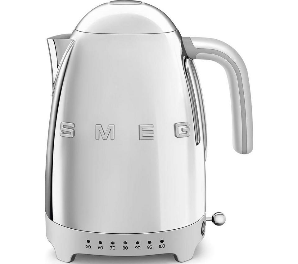 SMEG 50's Style KLF04SSUK Jug Kettle - Stainless Steel