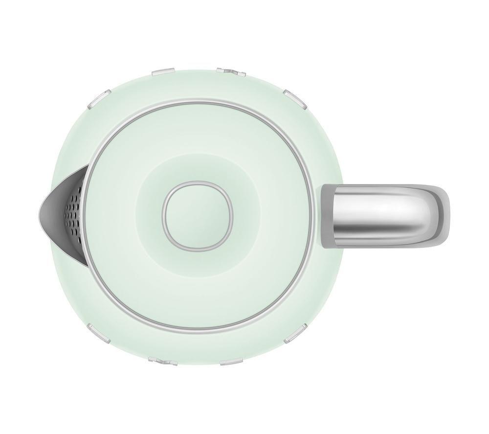 SMEG 50's Style KLF05PGUK Jug Kettle - Pastel Green image number 10 of 10