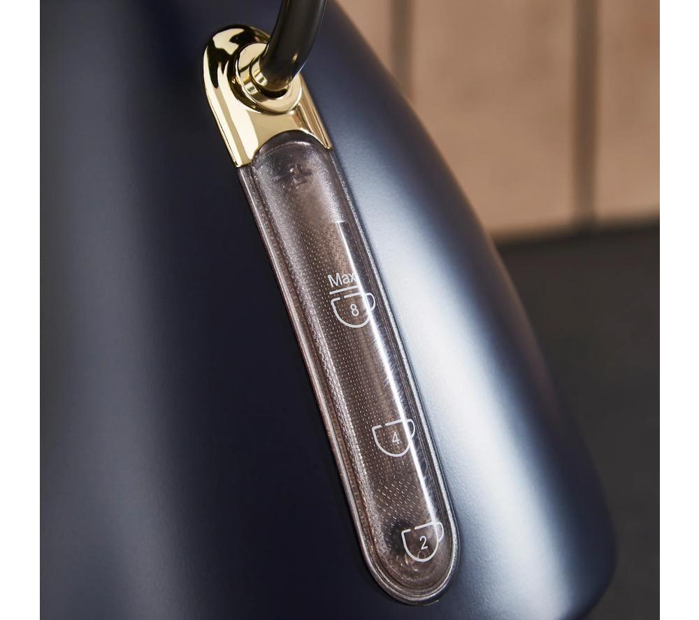 MORPHY RICHARDS Accents Gold 102045 Traditional Kettle - Navy image number 2 of 8