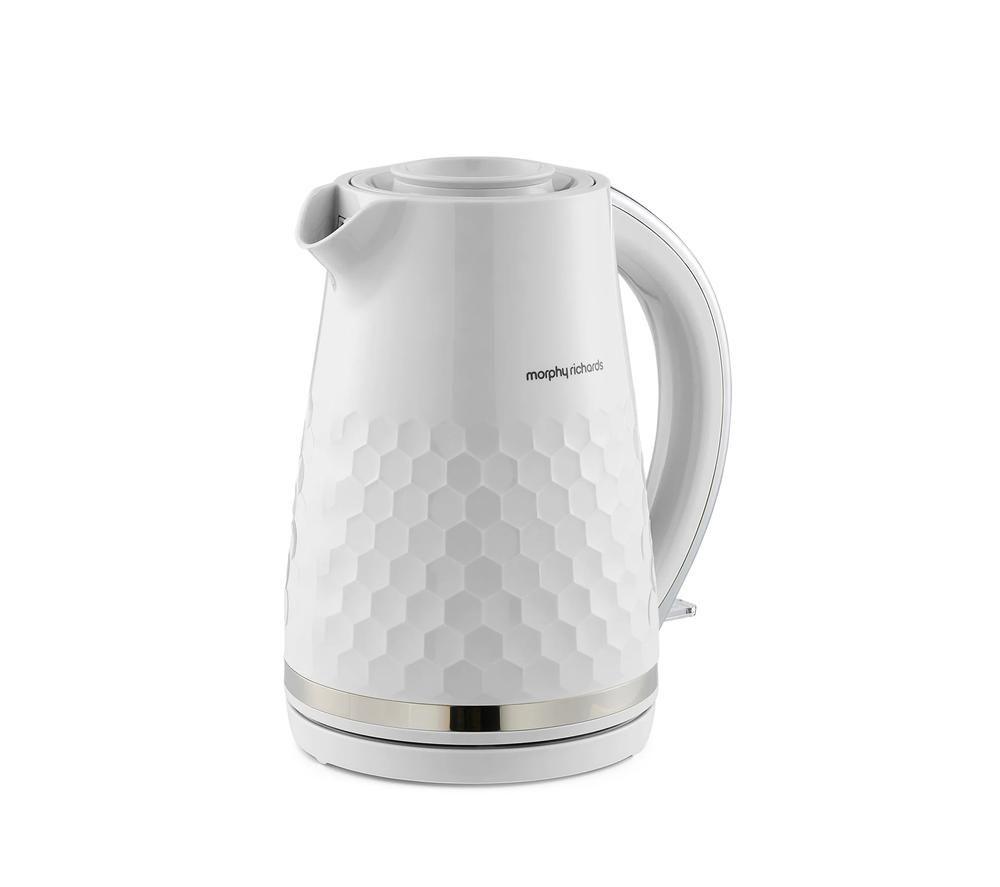 MORPHY RICHARDS Hive 108274 Electric Jug Kettle - White image number 3 of 8