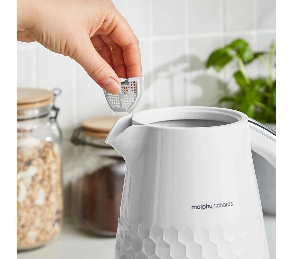 MORPHY RICHARDS Hive 108274 Electric Jug Kettle - White image number 5 of 8