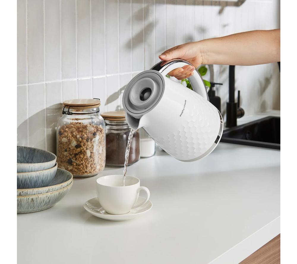MORPHY RICHARDS Hive 108274 Electric Jug Kettle - White image number 8 of 8