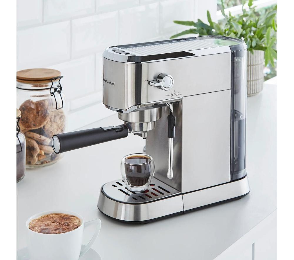 MORPHY RICHARDS Signature Espresso Coffee Machine - Stainless Steel image number 3 of 11
