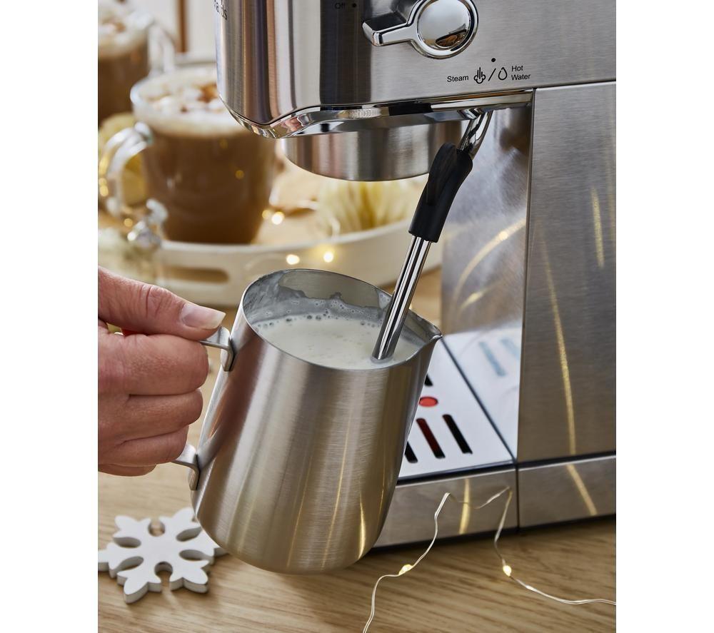MORPHY RICHARDS Signature Espresso Coffee Machine - Stainless Steel image number 4 of 11