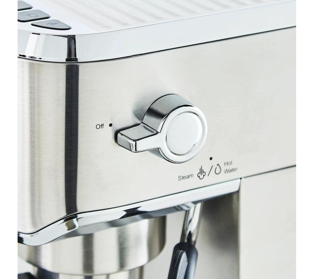 MORPHY RICHARDS Signature Espresso Coffee Machine - Stainless Steel image number 7 of 11
