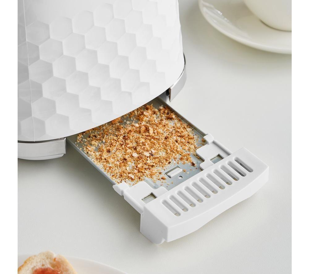 MORPHY RICHARDS Hive 220034 2-Slice Toaster - White image number 2 of 7