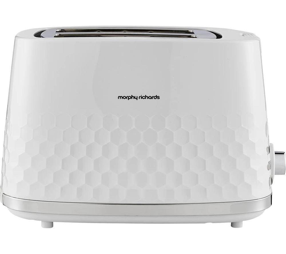 MORPHY RICHARDS Hive 220034 2-Slice Toaster - White image number 7 of 7