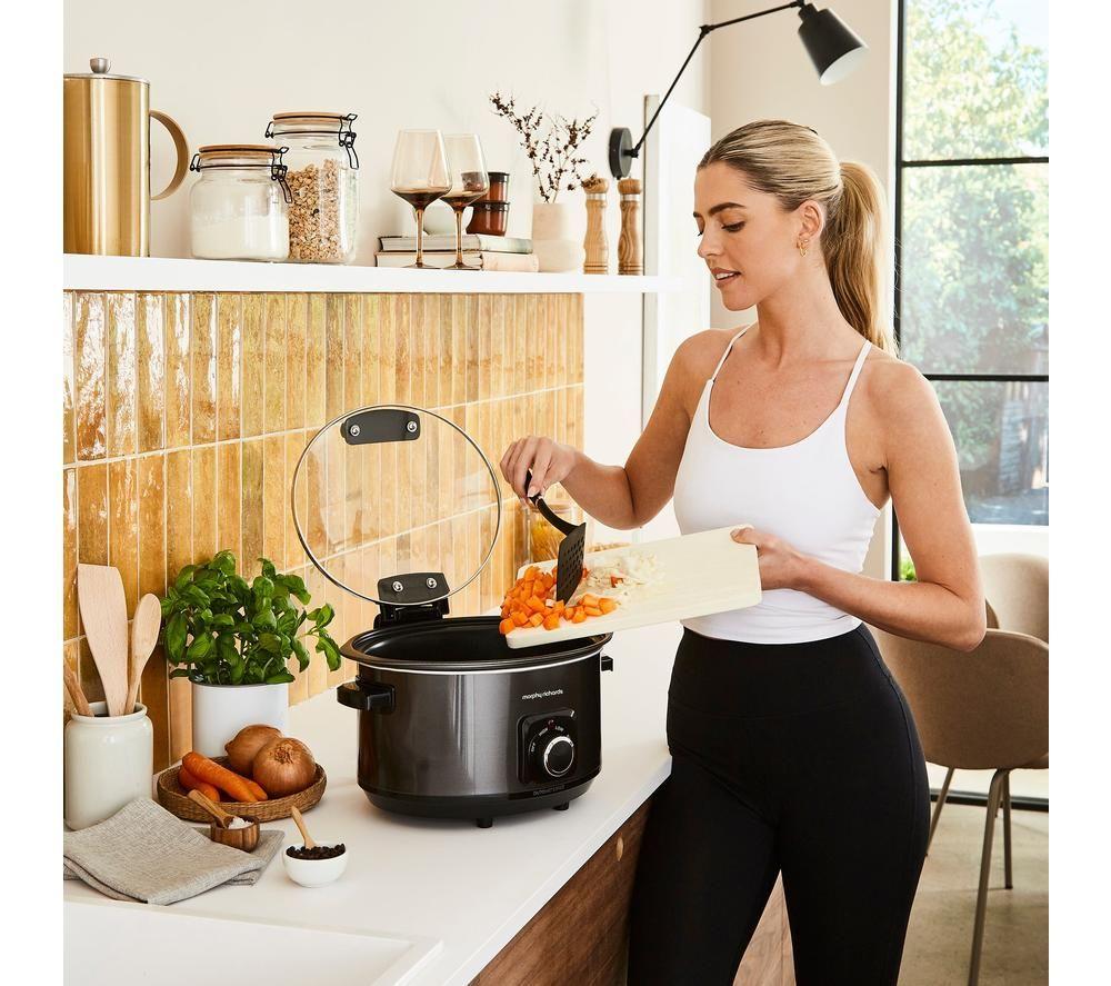 MORPHY RICHARDS Sear and Stew 460012 Slow Cooker - Grey image number 6 of 7
