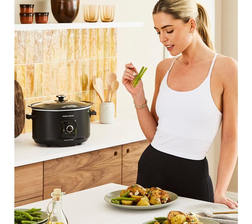 MORPHY RICHARDS Easy Time 461021 Slow Cooker - Black image number 2 of 11