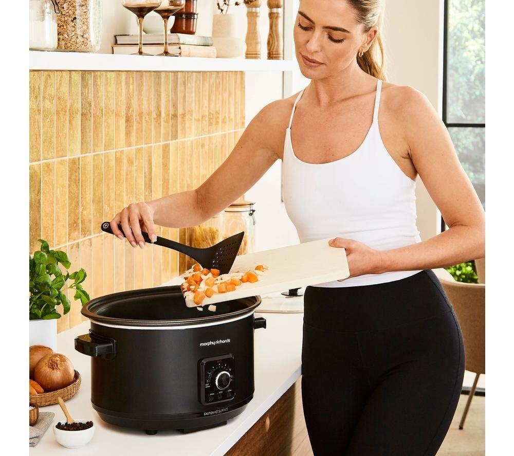 MORPHY RICHARDS Easy Time 461021 Slow Cooker - Black image number 3 of 11