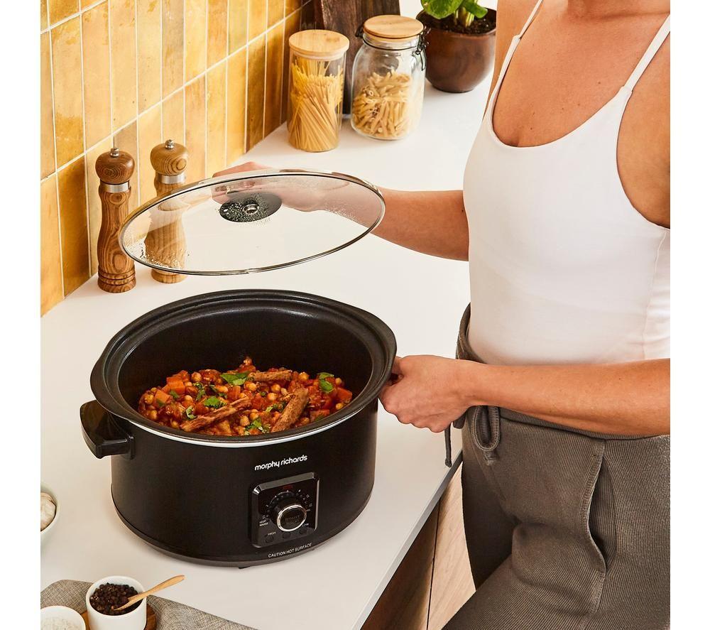 MORPHY RICHARDS Easy Time 461021 Slow Cooker - Black image number 4 of 11
