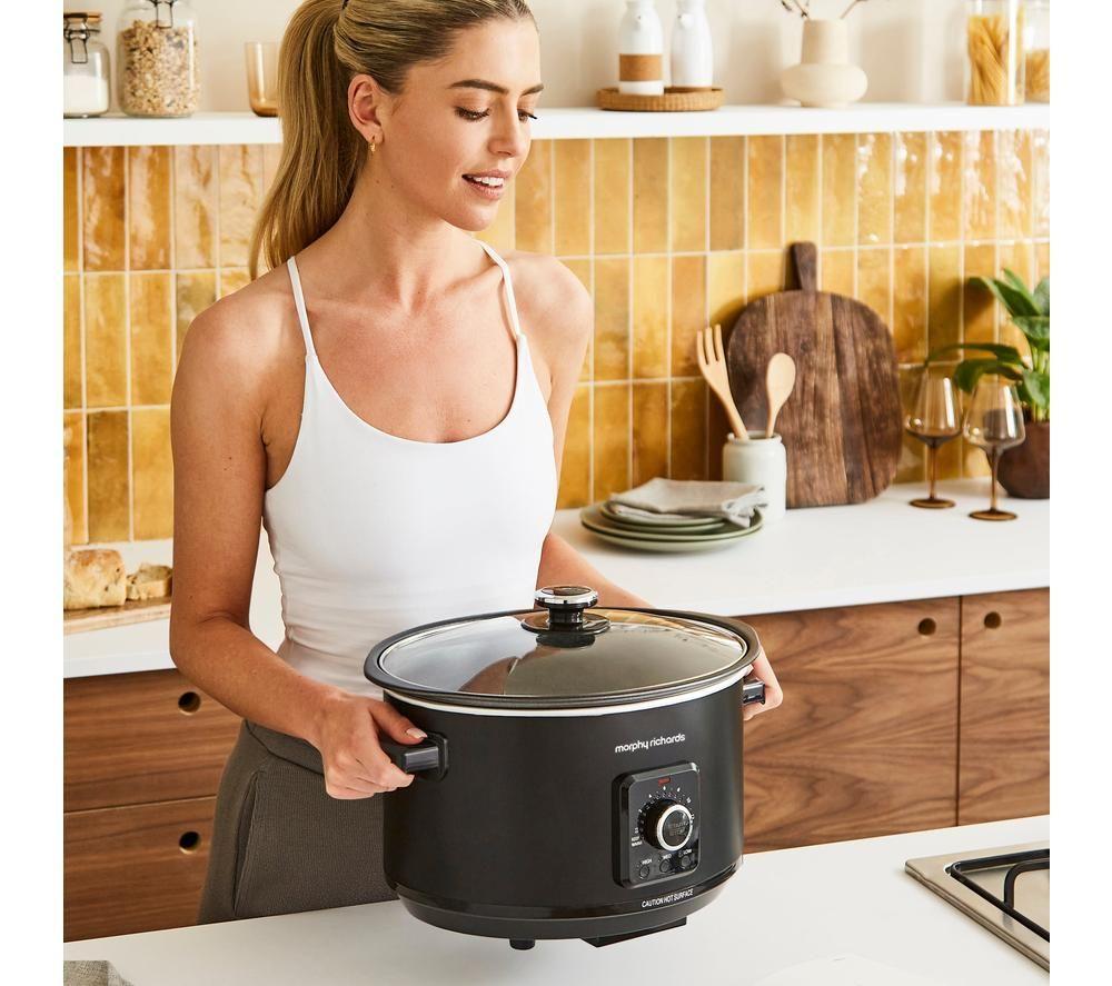 MORPHY RICHARDS Easy Time 461021 Slow Cooker - Black image number 6 of 11