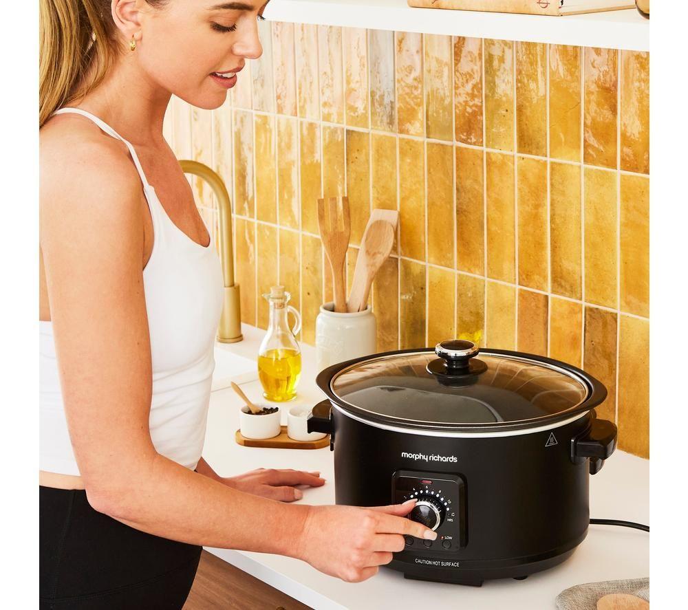 MORPHY RICHARDS Easy Time 461021 Slow Cooker - Black image number 9 of 11