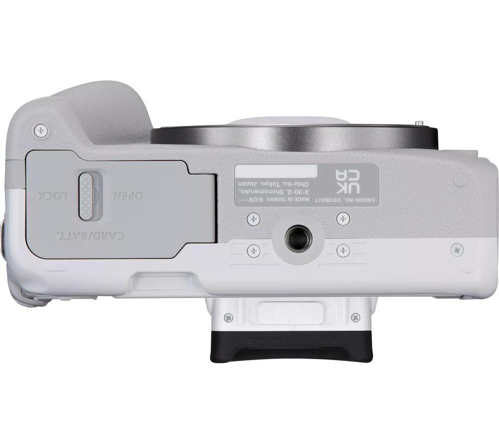 CANON EOS R50 Mirrorless Camera with RF-S 18-45 mm f/4.5-6.3 IS STM Lens - White image number 7 of 14