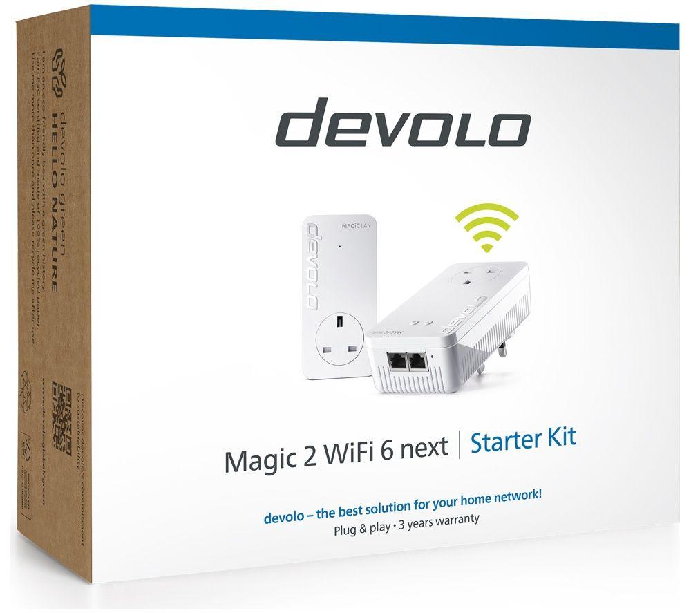 DEVOLO Magic 2 WiFi 6 NEXT AX3000 Powerline Starter Kit - Twin Pack image number 7 of 7