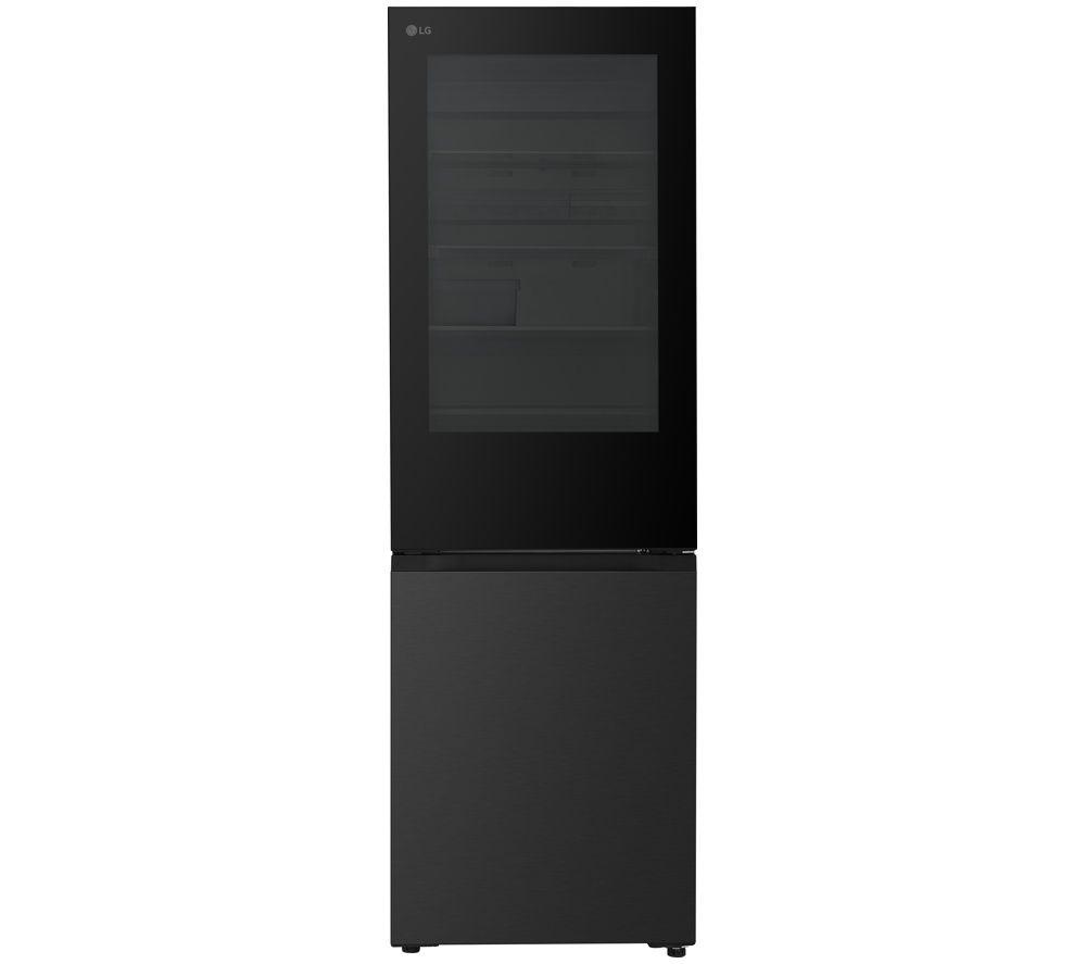LG InstaView GBGS514CEV Smart 60/40 Fridge Freezer - Essence Black Steel image number 5 of 6